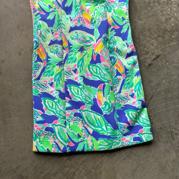 Lilly Pulitzer Mila Shift Dress Womens Small Wake Up Call Beckon Blue Sleeveless - Picture 3 of 13